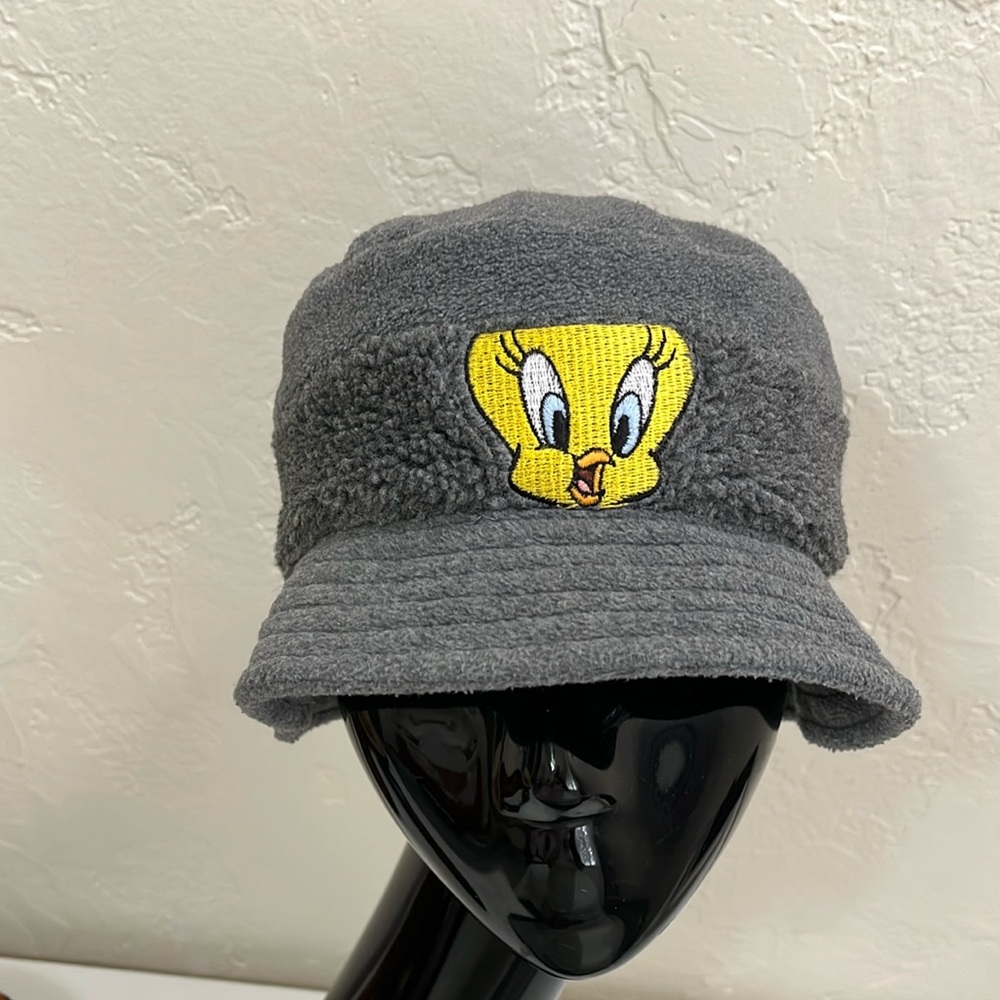 Vintage Looney Tunes Tweety Bird Bucket Hat Warner Bros Unisex